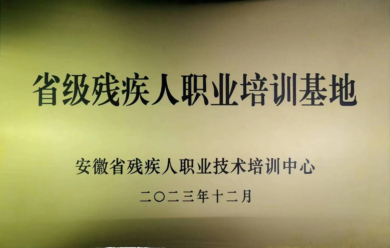 安徽省残疾人培训基地